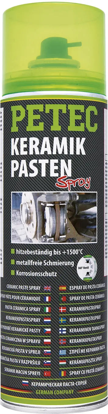 Keramikpastenspray - 500 ml PETEC