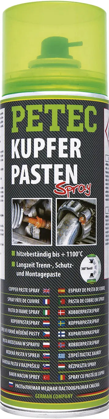 Kupferpastenspray - 500 ml PETEC