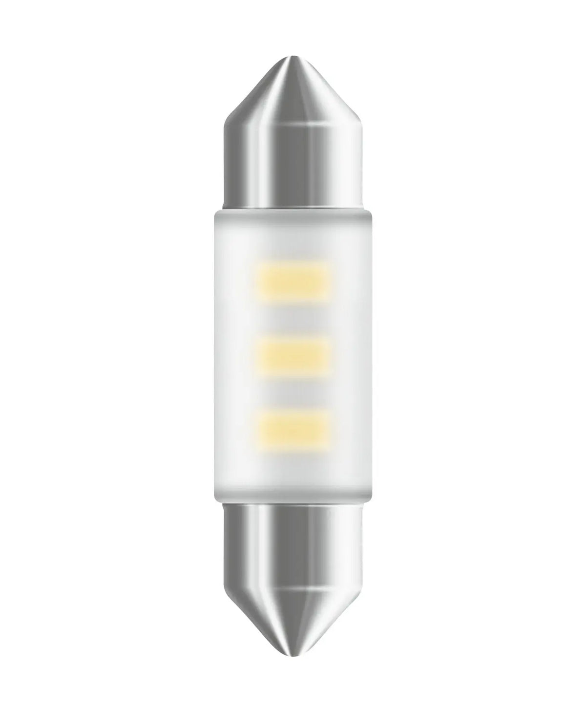 LED 12V 0,5W SV8,5-8 36mm 6000K Cold White Blister 2 St. NEOLUX