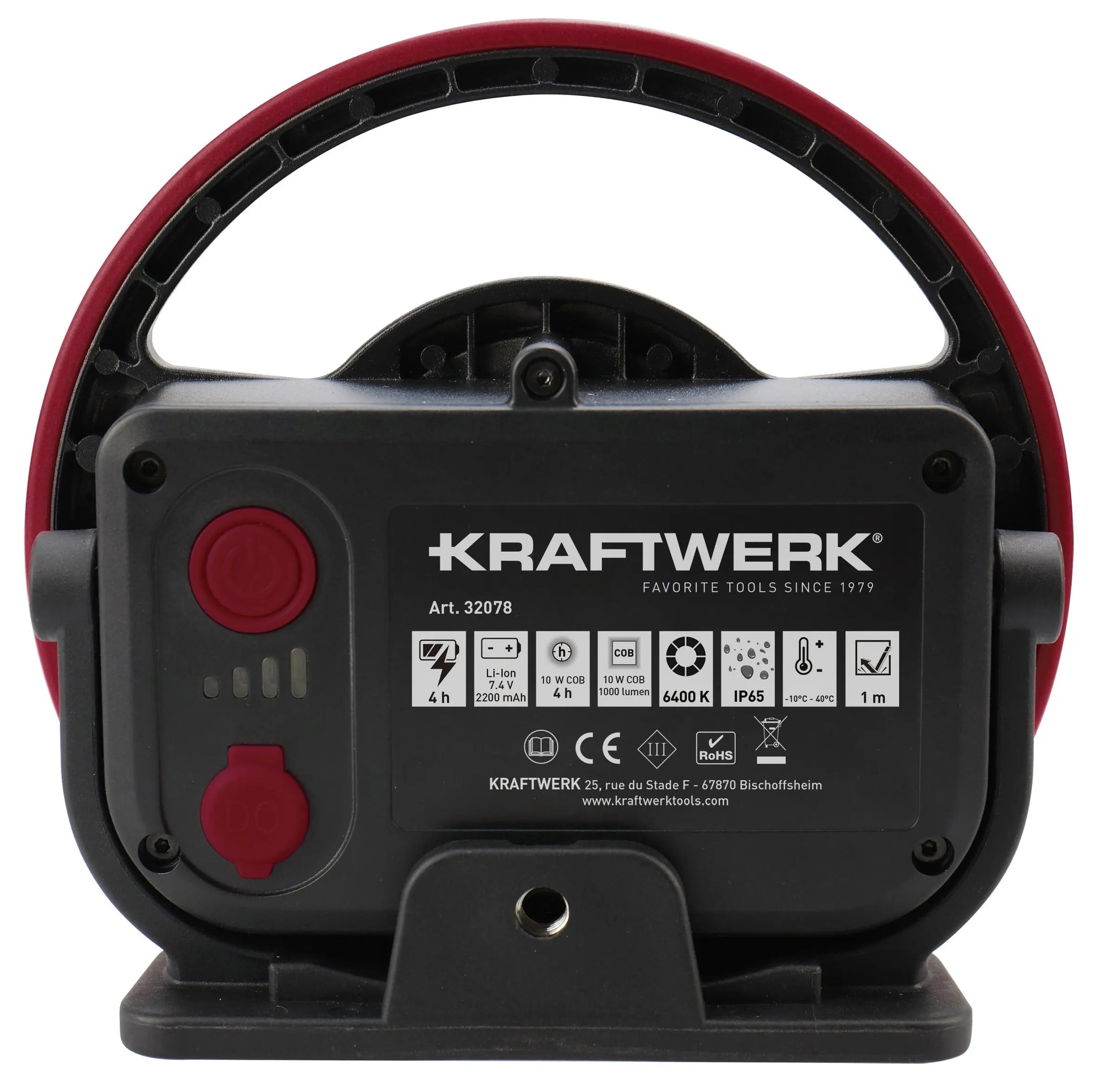 LED ARBEITSLEUCHTE W1000, WIEDERAUFLADBAR KRAFTWERK