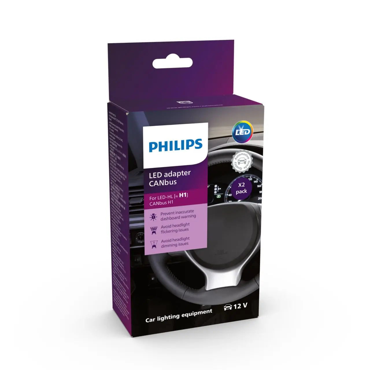 LED CanBus Adapter H1 12V 2St. Philips Philips