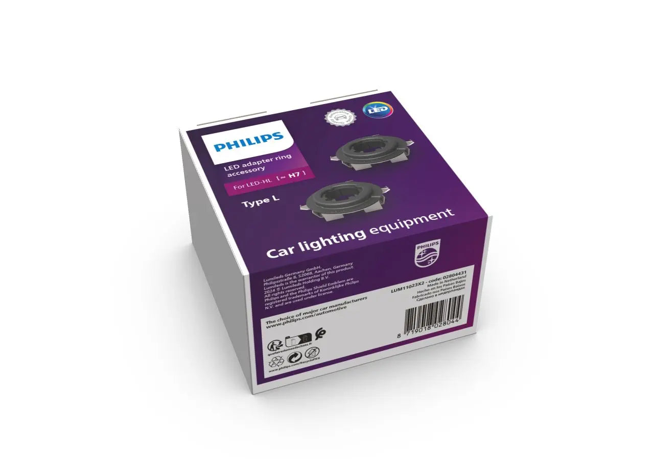 LED Connector rings [~H7] Type L - Zubehör für LED HL 2st. Philips Philips
