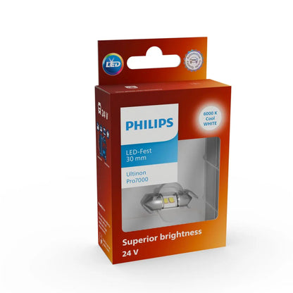 LED Festoon 30mm 24V SV8.5 Ultinon Pro7000   Philips