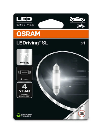 LED Festoon (41 mm) LEDriving SL White 6000K 12V Blister  OSRAM