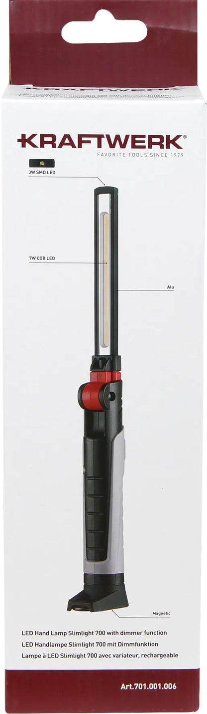 LED HANDLAMPE SLIMLIGHT 700 MIT DIMMFUNKTION KRAFTWERK