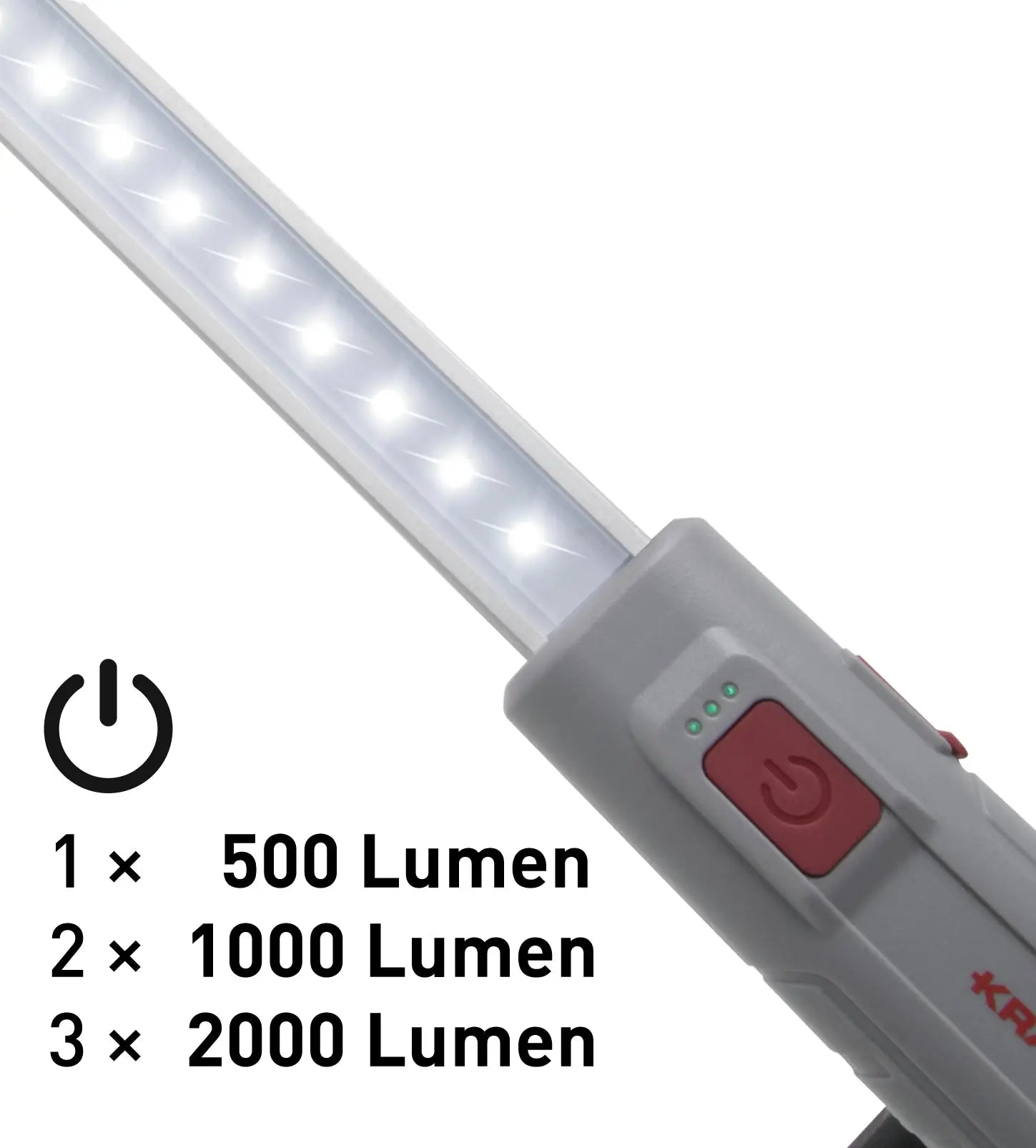 LED MOTORRAUMLEUCHTE AUSZIEHBAR, 20 W MIT 50 SMD'S KRAFTWERK