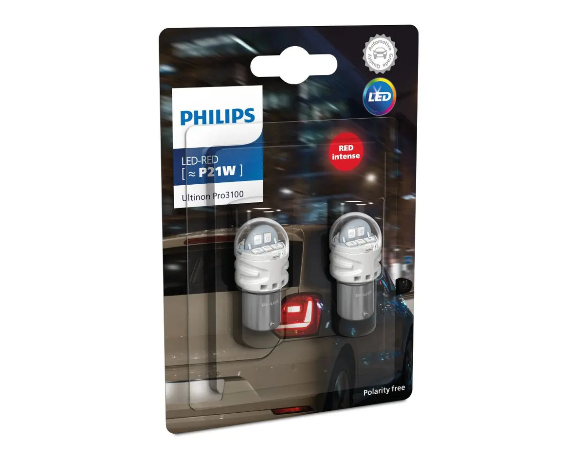 LED P21W 12V 1,73W BA15S Ultinon Pro 3100 2St. Philips