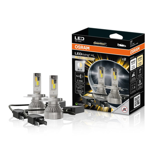 LEDriving HL H4 44W ALLSEASON 6000/2700K 2St. OSRAM