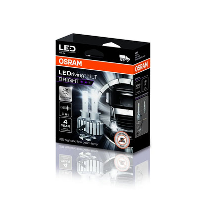 LEDriving HLT BRIGHT H1 24V 12W P14.5s 6000K White  2St. OSRAM OSRAM