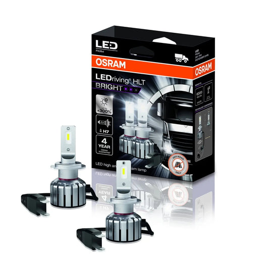LEDriving HLT BRIGHT H7/H18 24V 19W PX26d/PY26d-1 6000K White  2St. OSRAM