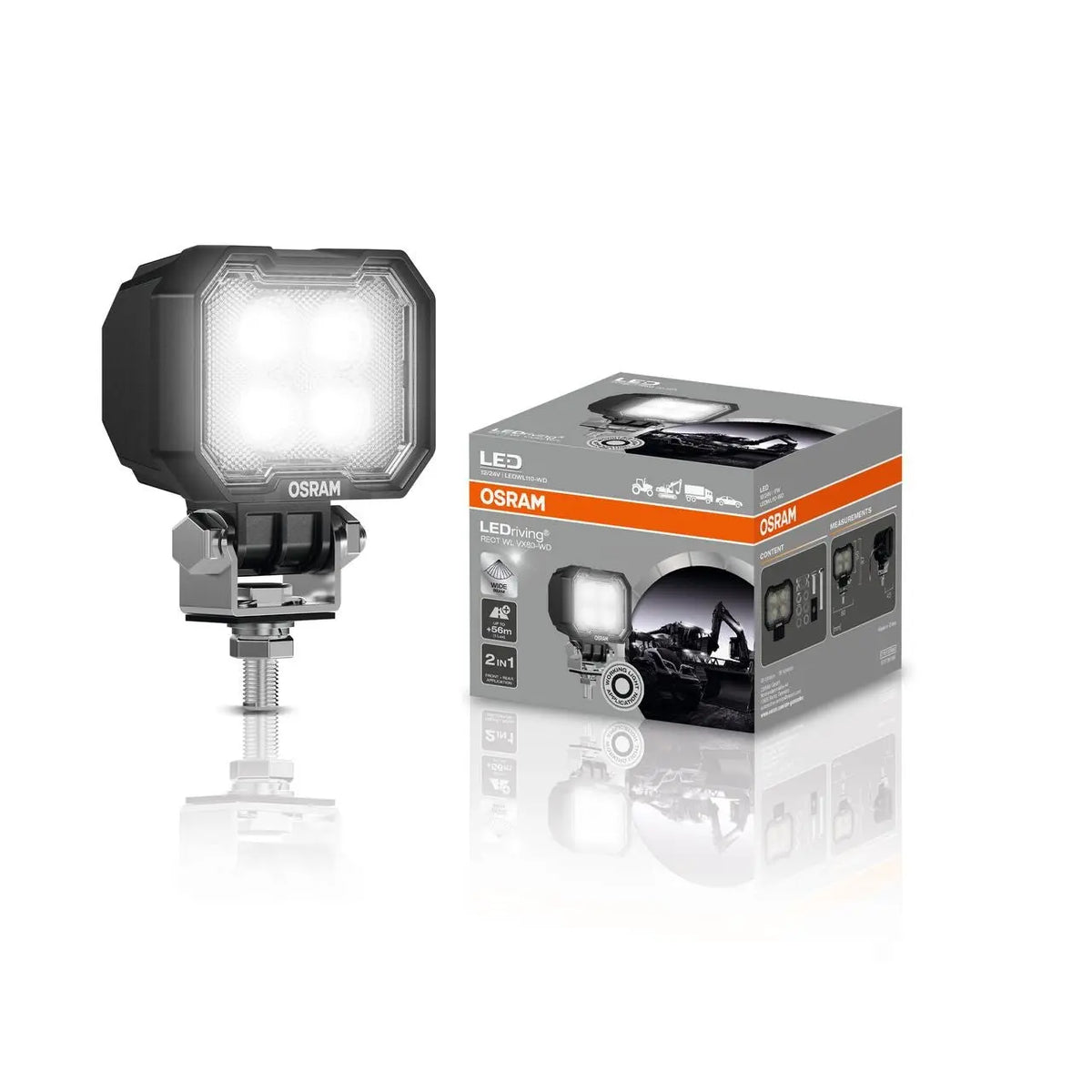 LEDriving Rect WL VX80-WD Arbeitsscheinwerfer   OSRAM