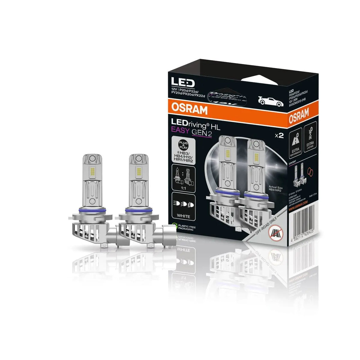 LEDriving® HL EASY HB3/HIR1/H10/HB4/HIR2  2St. OSRAM