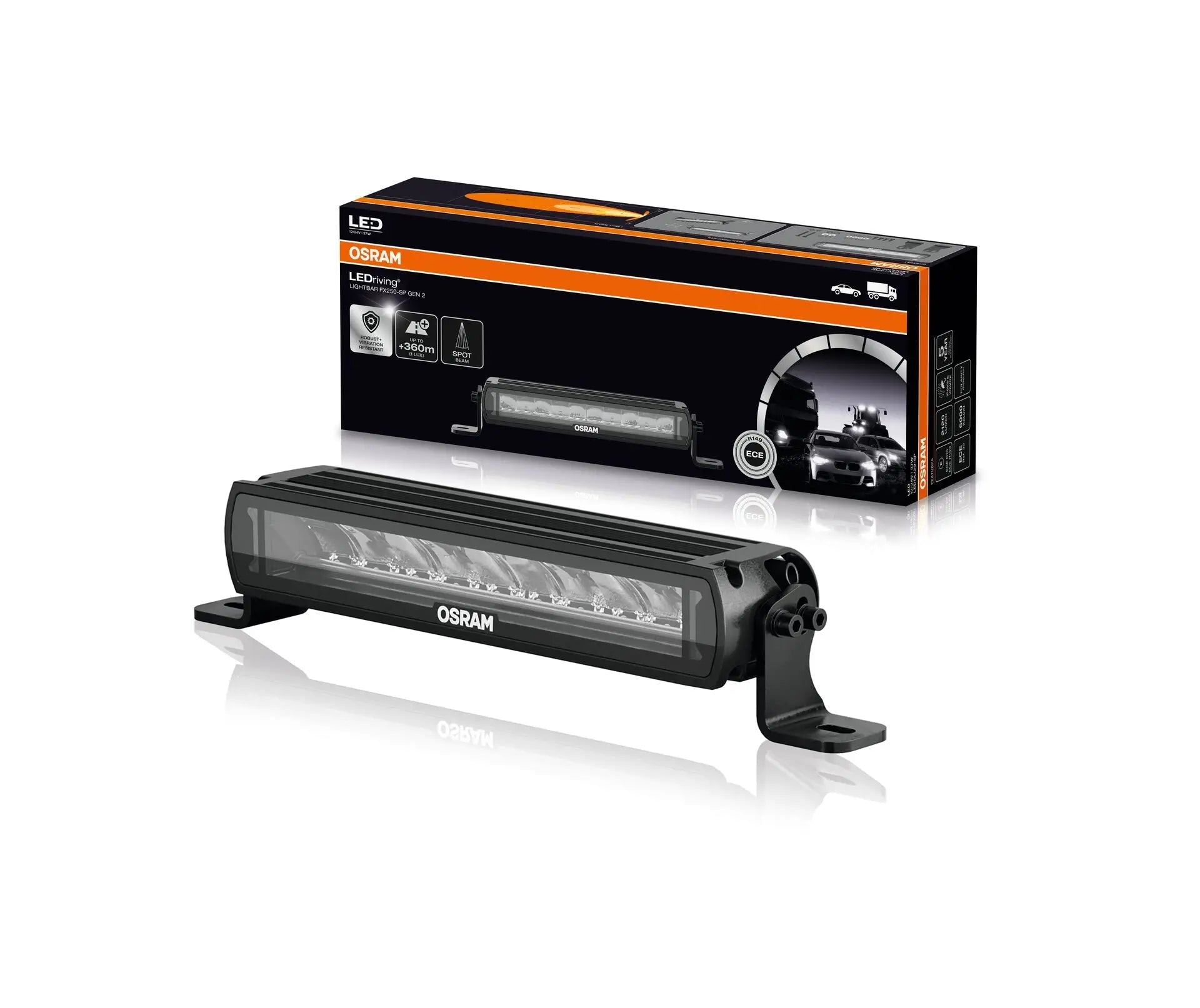 LEDriving® Lightbar FX250-SP Gen 2 Lichtleiste  OSRAM OSRAM