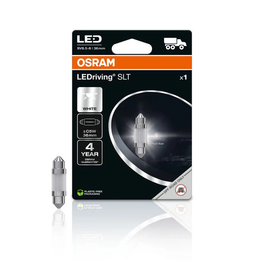 LEDriving® SLT C5W (36 mm) White 5700K 24V Blister  OSRAM