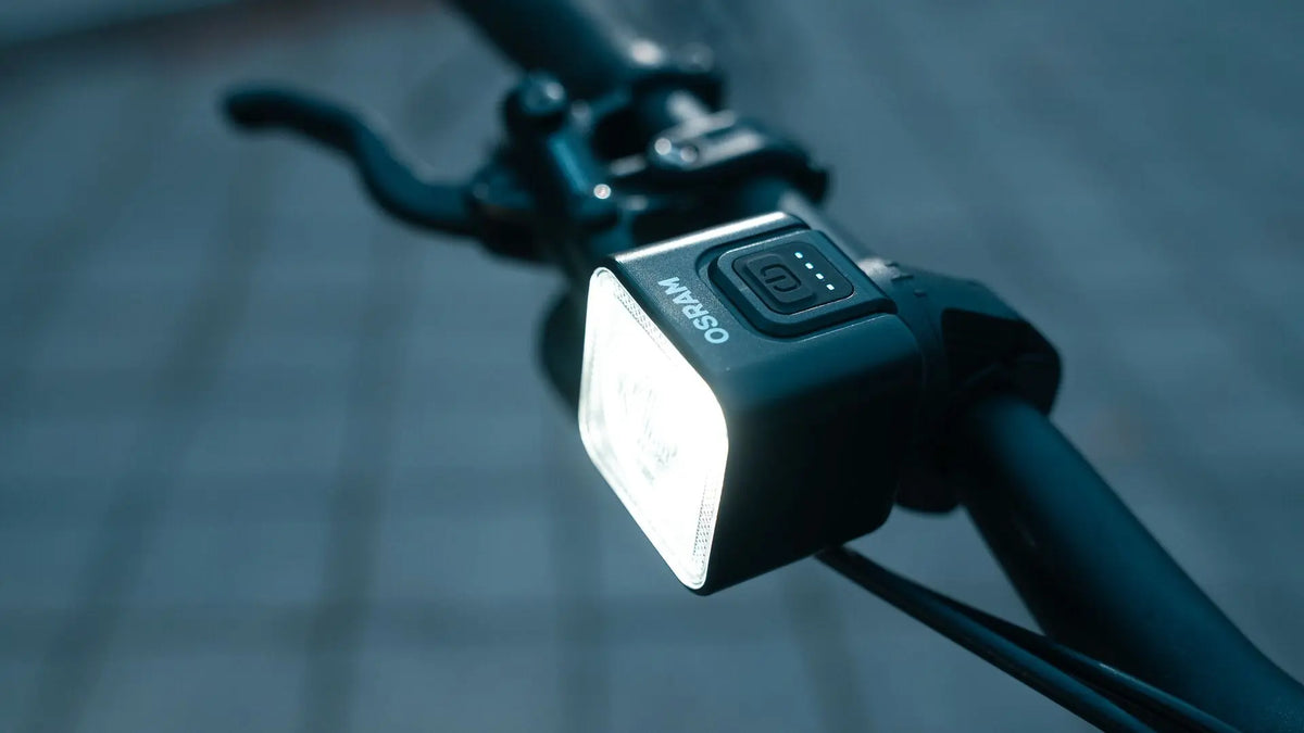 LEDsBIKE® COMPACT 50 Fahrradlicht-Set 50 Lux  OSRAM