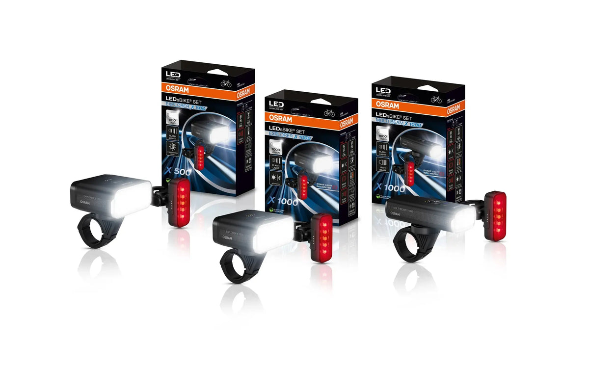 LEDsBIKE® EXPLORER X 1000 Offroad-Lichtset 1000 lm  OSRAM