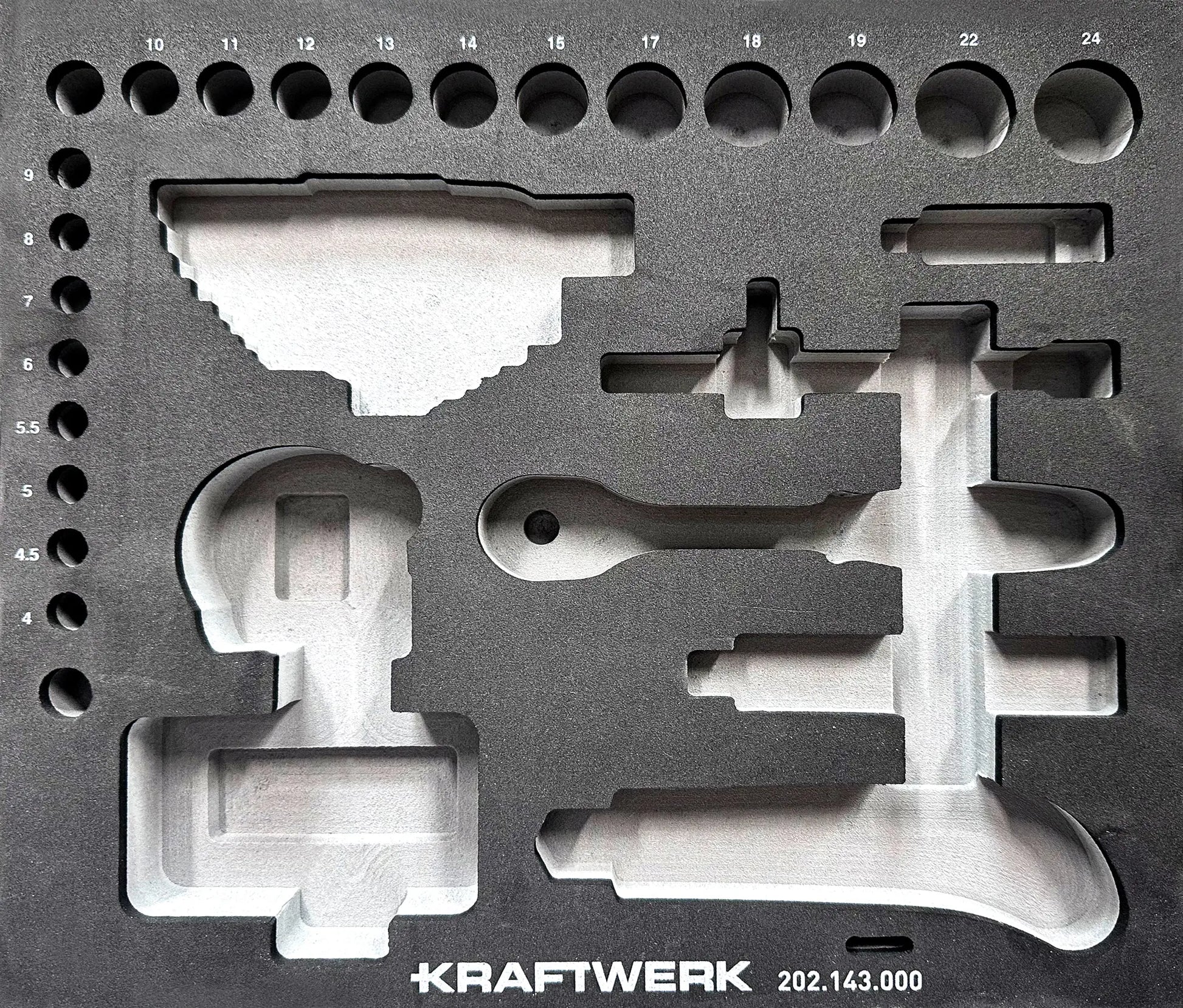 LEERE EVA FÜR WERKZEUGKOFFER 202.143.000 KRAFTWERK
