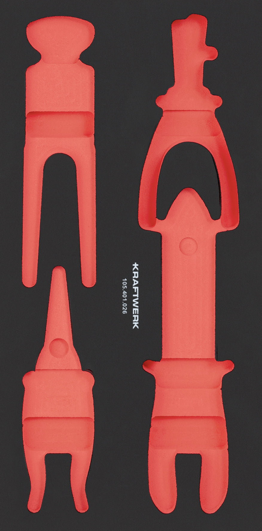 LEERE PRO LINE EVA EINLAGE FÜR ART. 105.401.026,  20X40 CM KRAFTWERK