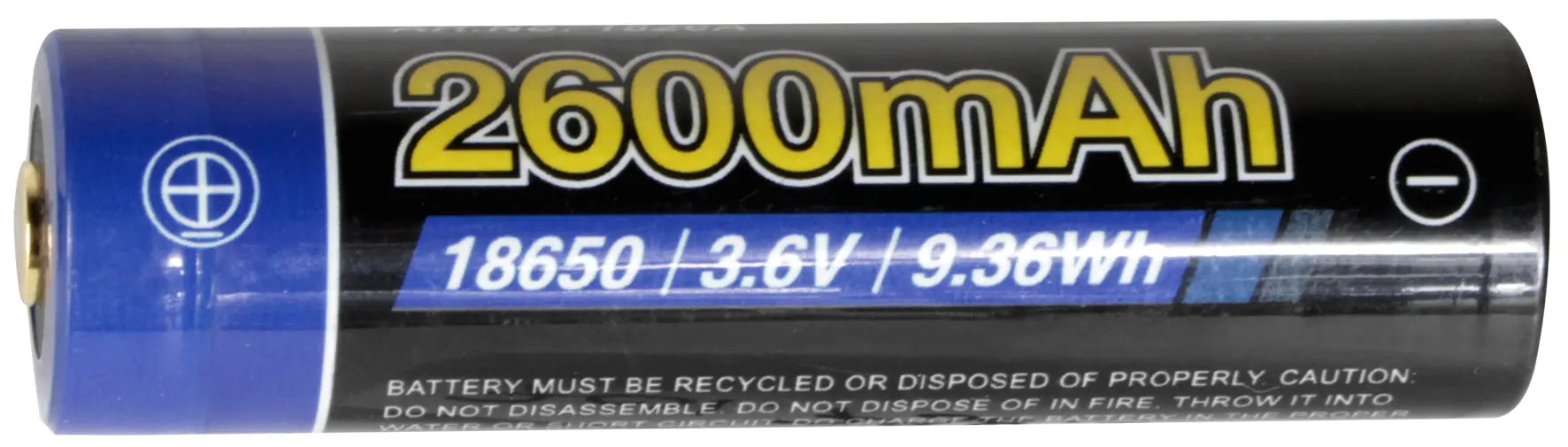 LI-ION BATTERIE 3.6 V 2600 MAH USB-C FÜR 701.001.009, EINZEL KRAFTWERK
