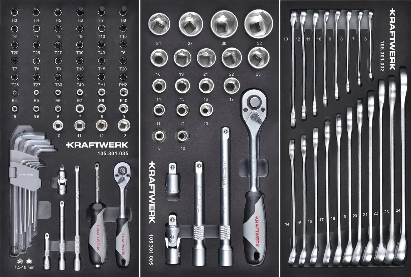 LT700 WERKSTATTWAGEN, 5 SCHUBLADEN, BASIC, 150-TLG. KRAFTWERK