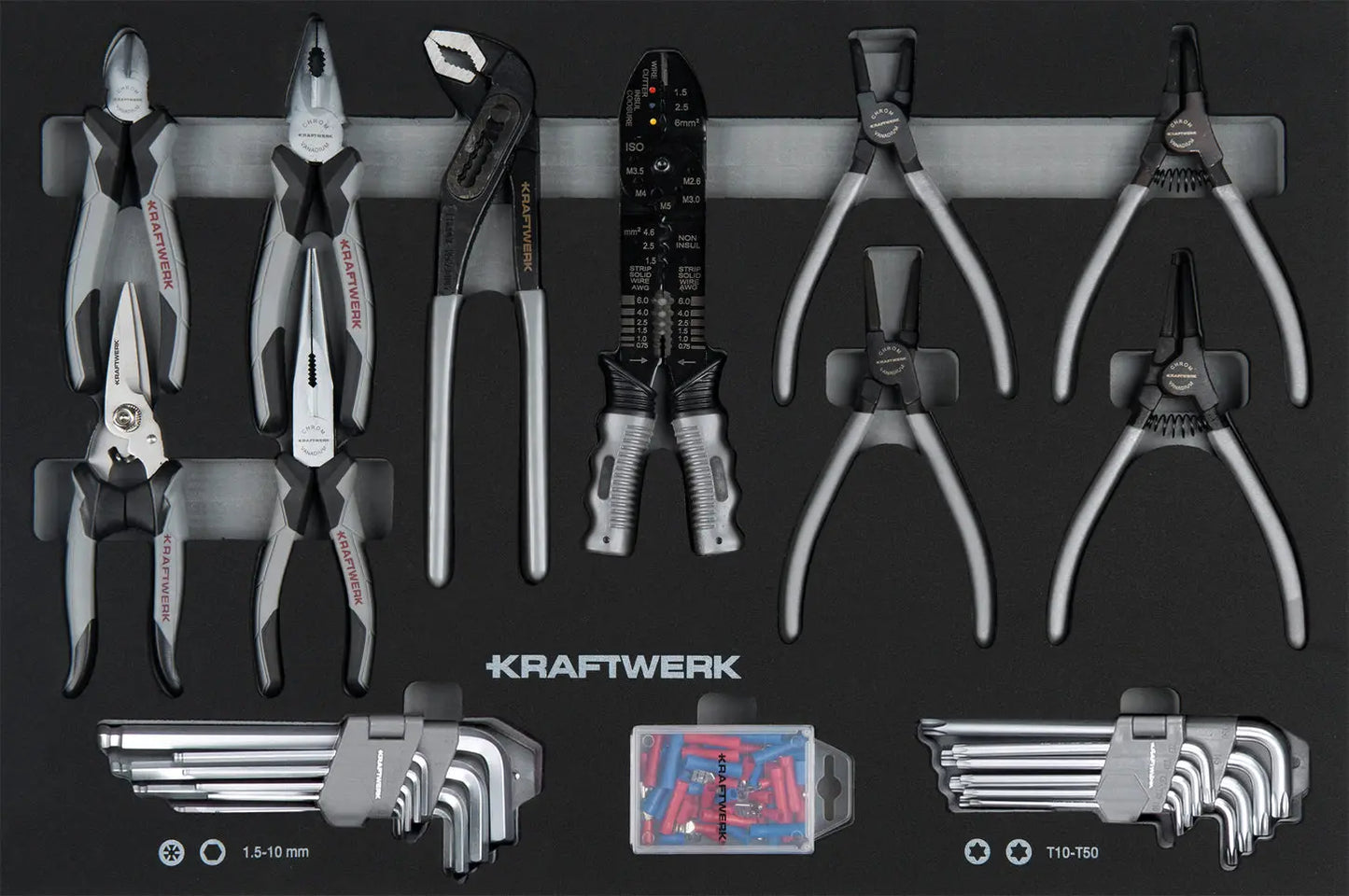 LT700 WERKSTATTWAGEN, 5 SCHUBLADEN, BASIC, 173-TLG. KRAFTWERK