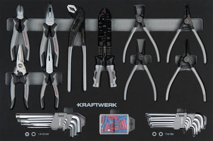 LT700 WERKSTATTWAGEN, 5 SCHUBLADEN, BASIC, 173-TLG. KRAFTWERK