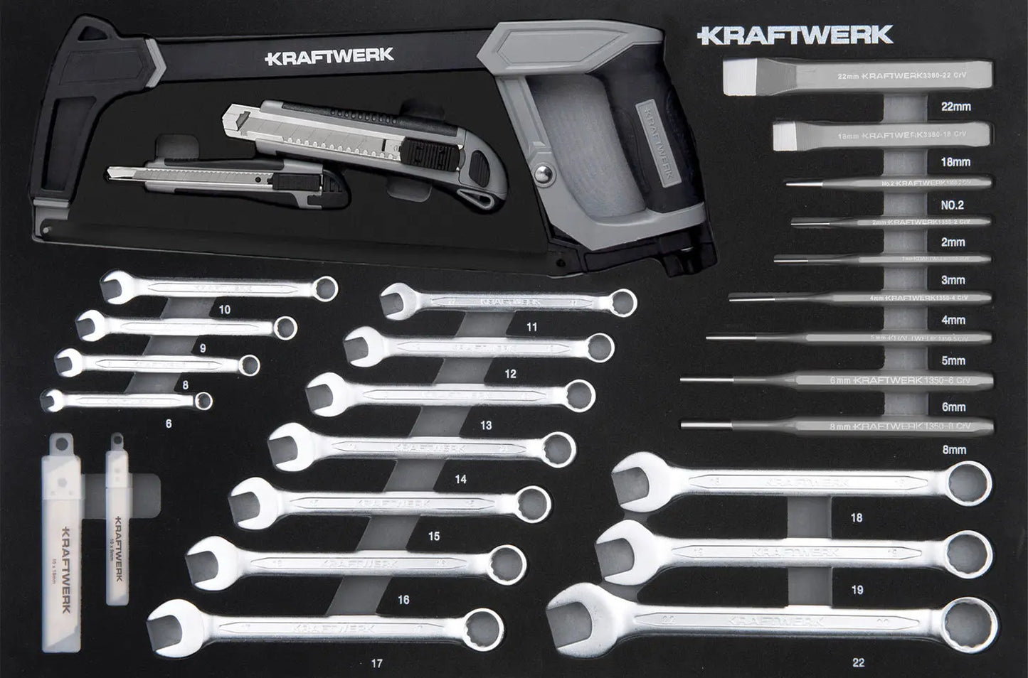 LT700 WERKSTATTWAGEN, 7 SCHUBLADEN, BASIC, ANTHR, 259-TLG. KRAFTWERK