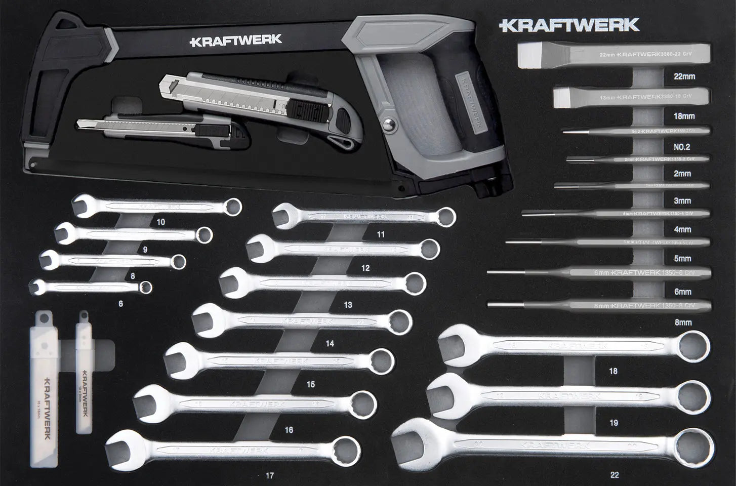 LT700 WERKSTATTWAGEN, 7 SCHUBLADEN, BASIC, ANTHR, 259-TLG. KRAFTWERK