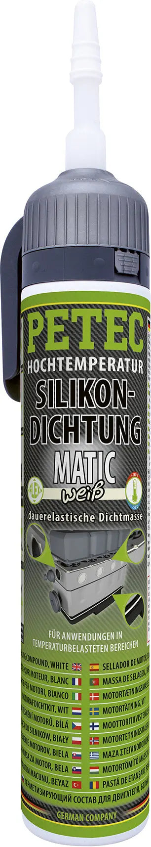MATIC weiß - Hochtemperatur-Silikondichtung, MATIC weiß - 200 ml PETEC