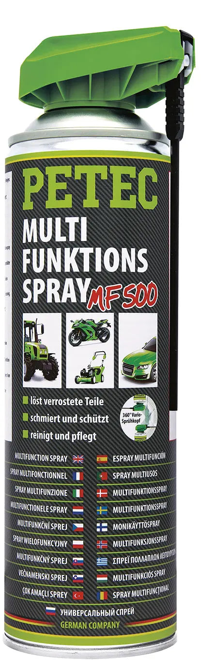 MF500 - Multifunktionsspray - 500 ml PETEC