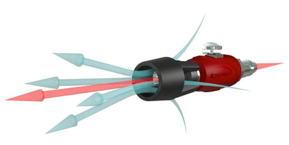 MINI-AUSBLASPISTOLE MIT TURBO-POWER-DÜSE KRAFTWERK
