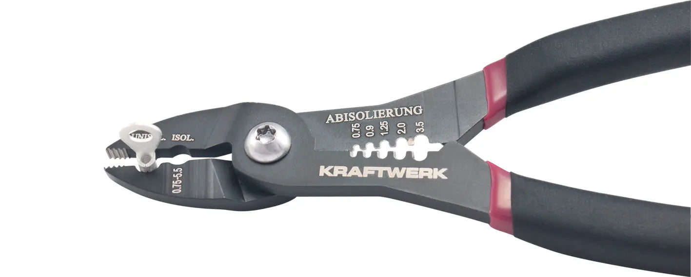 MINI-KOMBI-ABISOLIER- U. KABELSCHUHZANGE KRAFTWERK