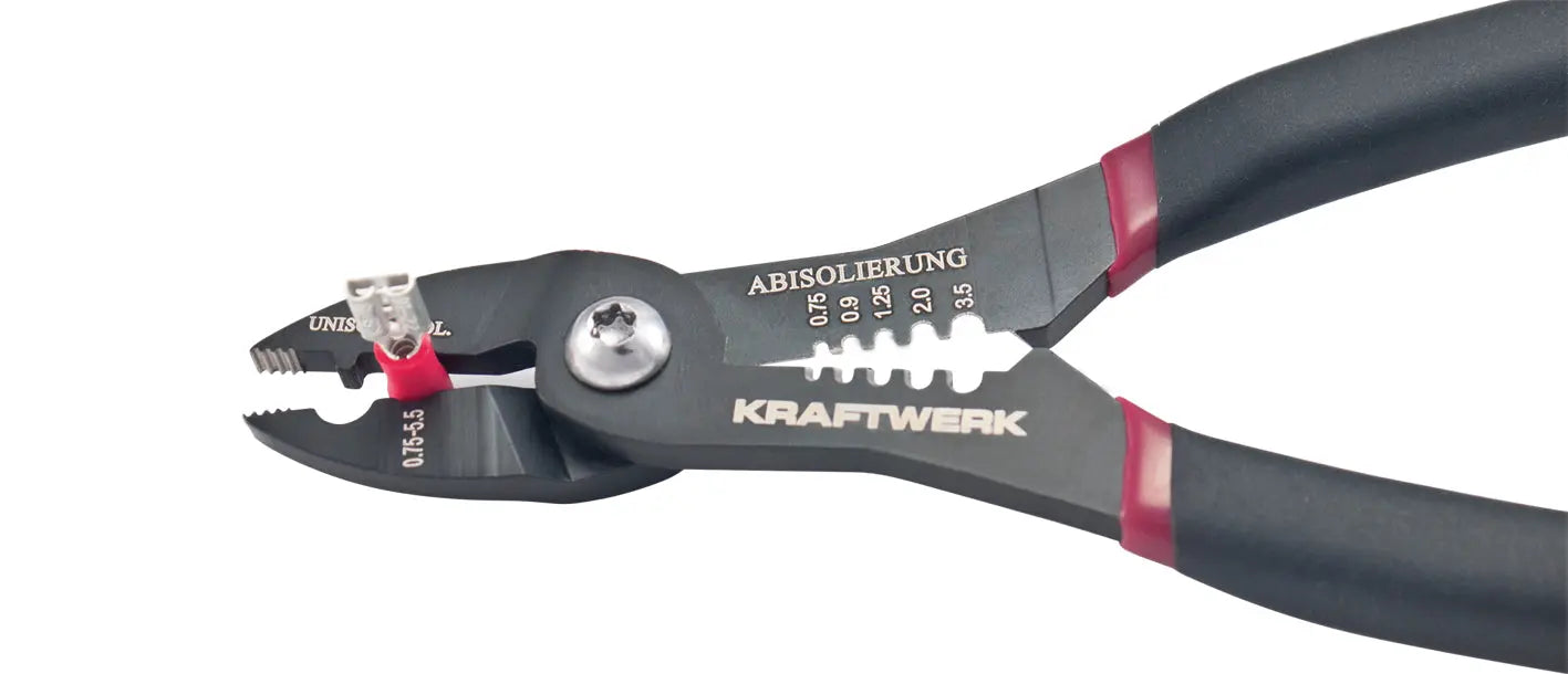 MINI-KOMBI-ABISOLIER- U. KABELSCHUHZANGE KRAFTWERK