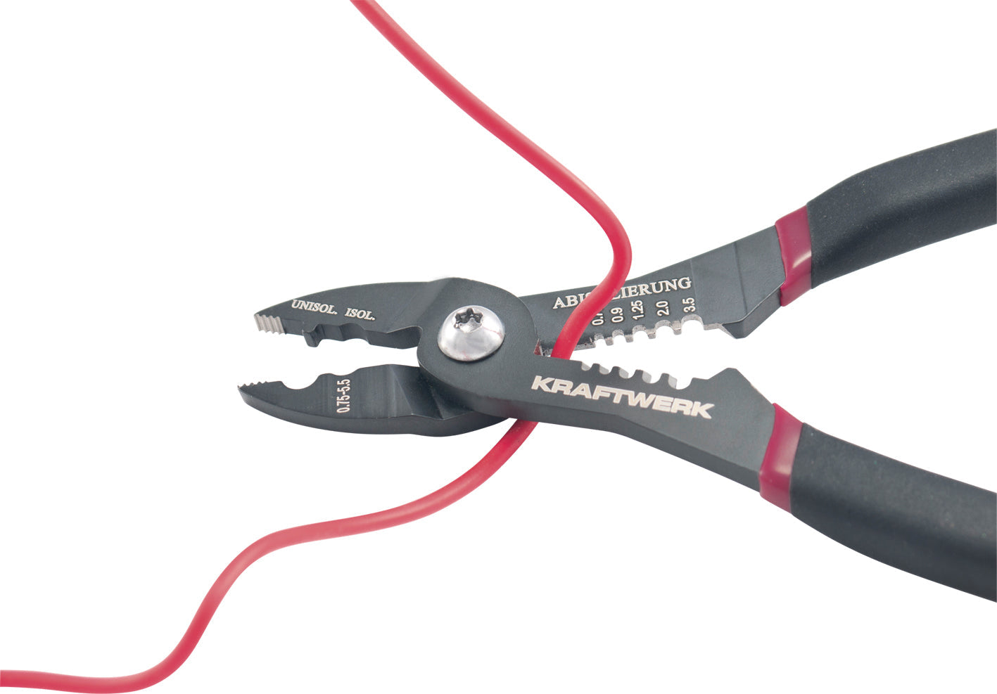 MINI-KOMBI-ABISOLIER- U. KABELSCHUHZANGE KRAFTWERK