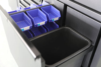 MOBILIO BLK 2ER KOMBI BREIT, LOCHWAND, EDELSTAHL KRAFTWERK