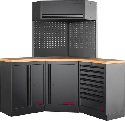 MOBILIO BLK 3ER KOMBI ECKELEMENT, BUCHE KRAFTWERK