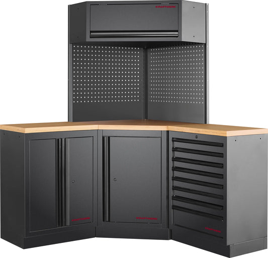 MOBILIO BLK 3ER KOMBI ECKELEMENT, BUCHE KRAFTWERK