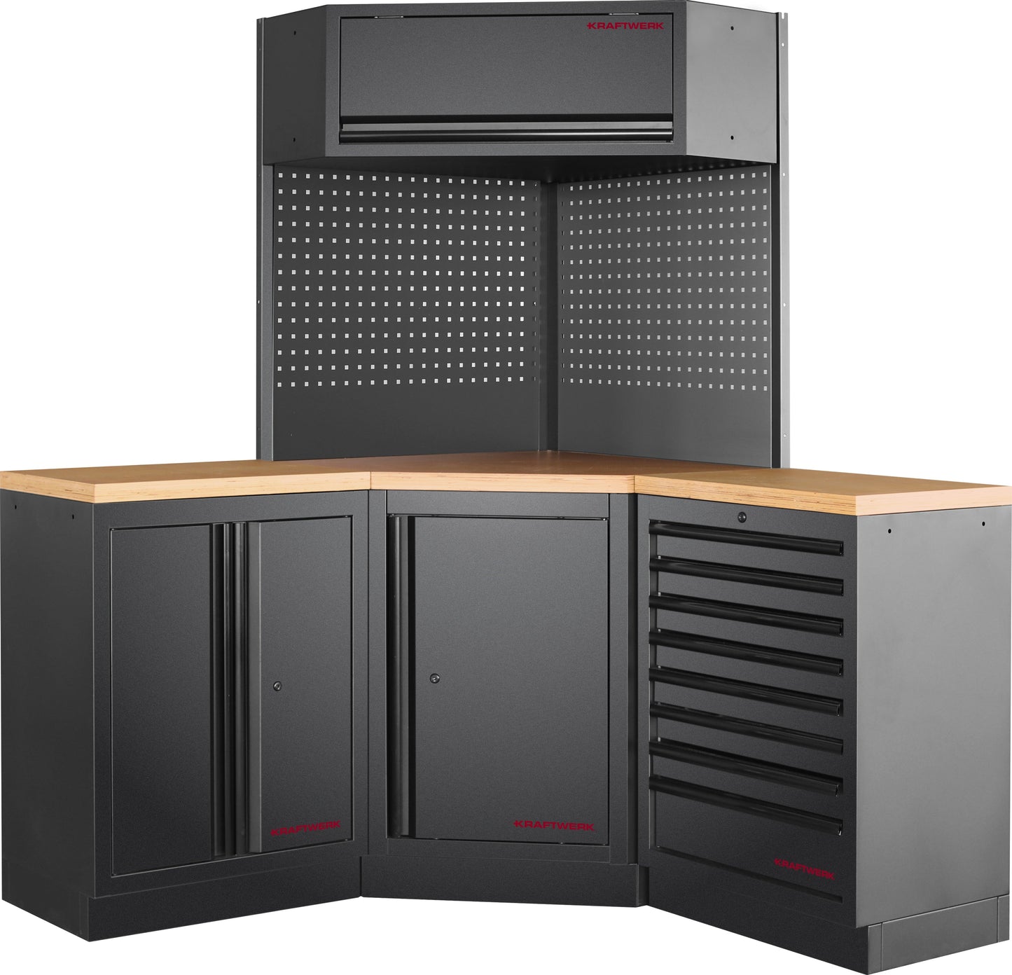 MOBILIO BLK 3ER KOMBI ECKELEMENT, BUCHE KRAFTWERK