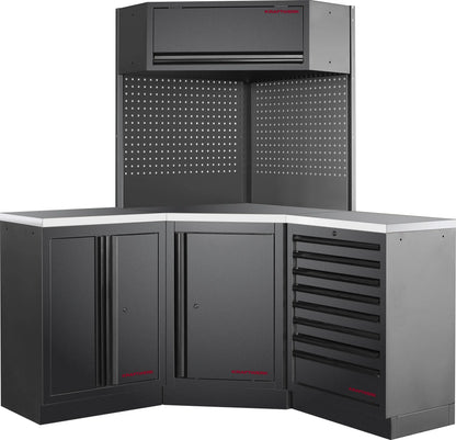 MOBILIO BLK 3ER KOMBI ECKELEMENT, EDELSTAHL 430 KRAFTWERK