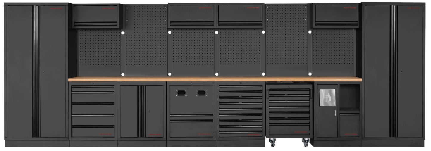 MOBILIO BLK 8ER KOMBI MIT LOCHWAND, BUCHE KRAFTWERK