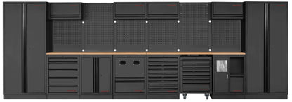 MOBILIO BLK 8ER KOMBI MIT LOCHWAND, BUCHE KRAFTWERK