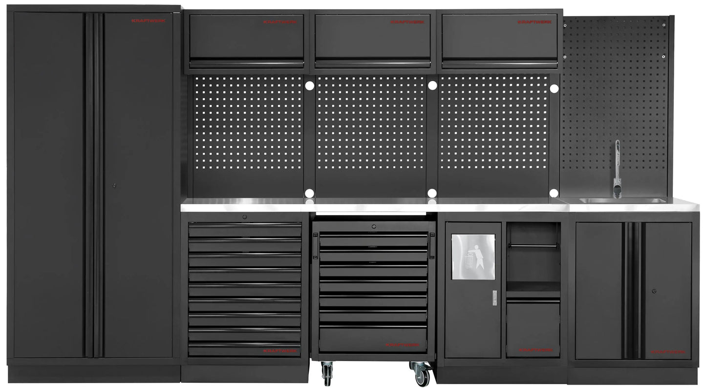 MOBILIO BLK SANITORY 4ER KOMBI, EDELSTAHL 430 KRAFTWERK