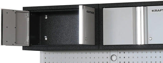 MOBILIO OBERSCHRANK 2-TÜRIG MIT SCHLOSS KRAFTWERK