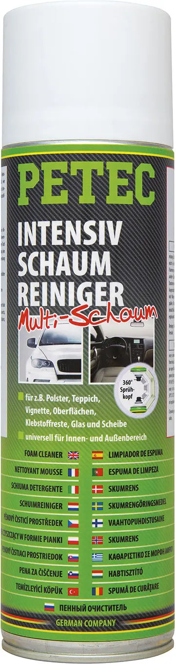 Multi-Schaum - Intensiv-Schaumreiniger Spray - 500 ml PETEC