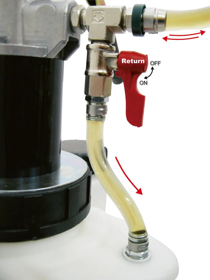 ÖL-EINFÜLLGERÄT 7.5 L MIT 8 ADAPTERN KRAFTWERK