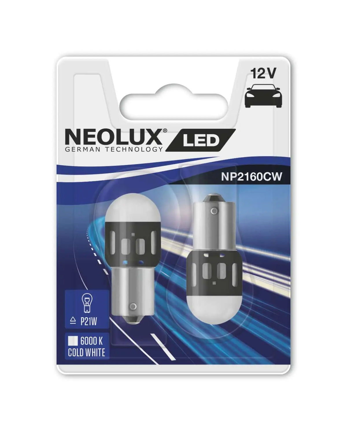 P21W 12V 1,2W BA15S LED Retrofits NP2160CW-02B 2 Stück NEOLUX