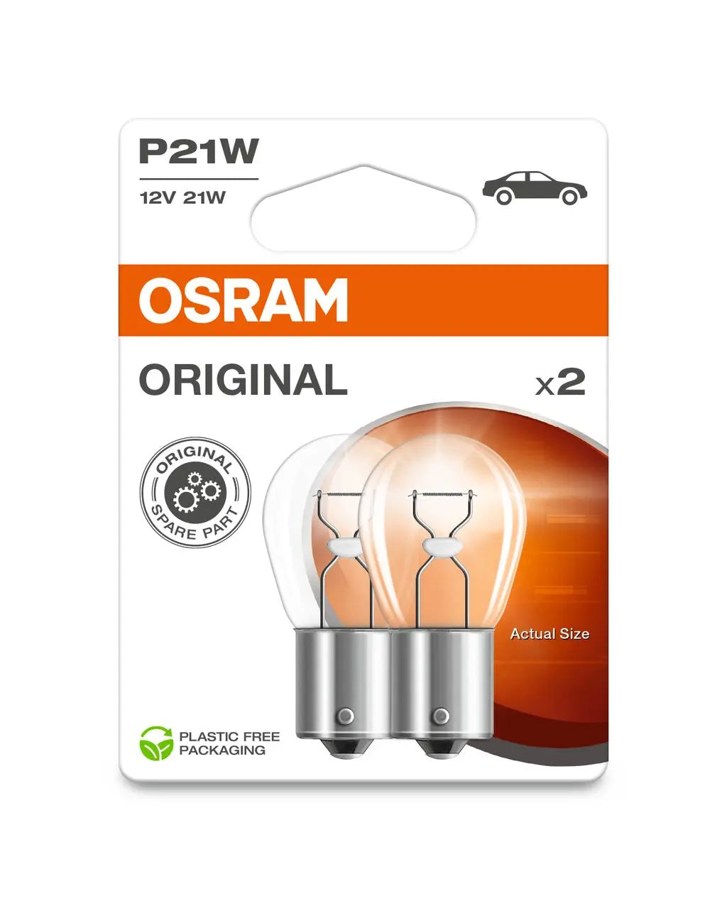 P21W 12V 21W BA15s 2st. Blister Original OSRAM OSRAM