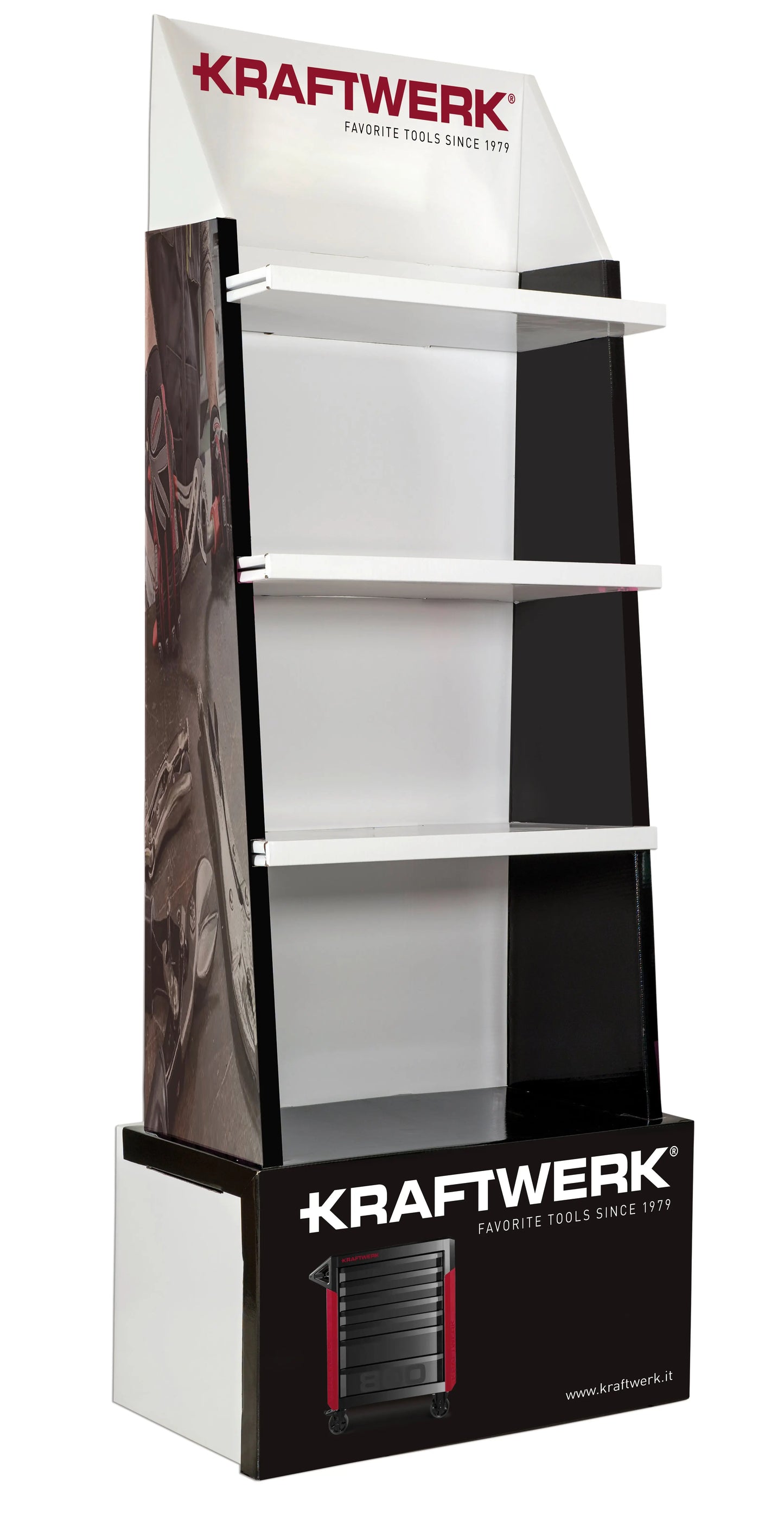 POS 2023, LADENDISPLAY GROSS, 70 X 172 X 31 CM KRAFTWERK