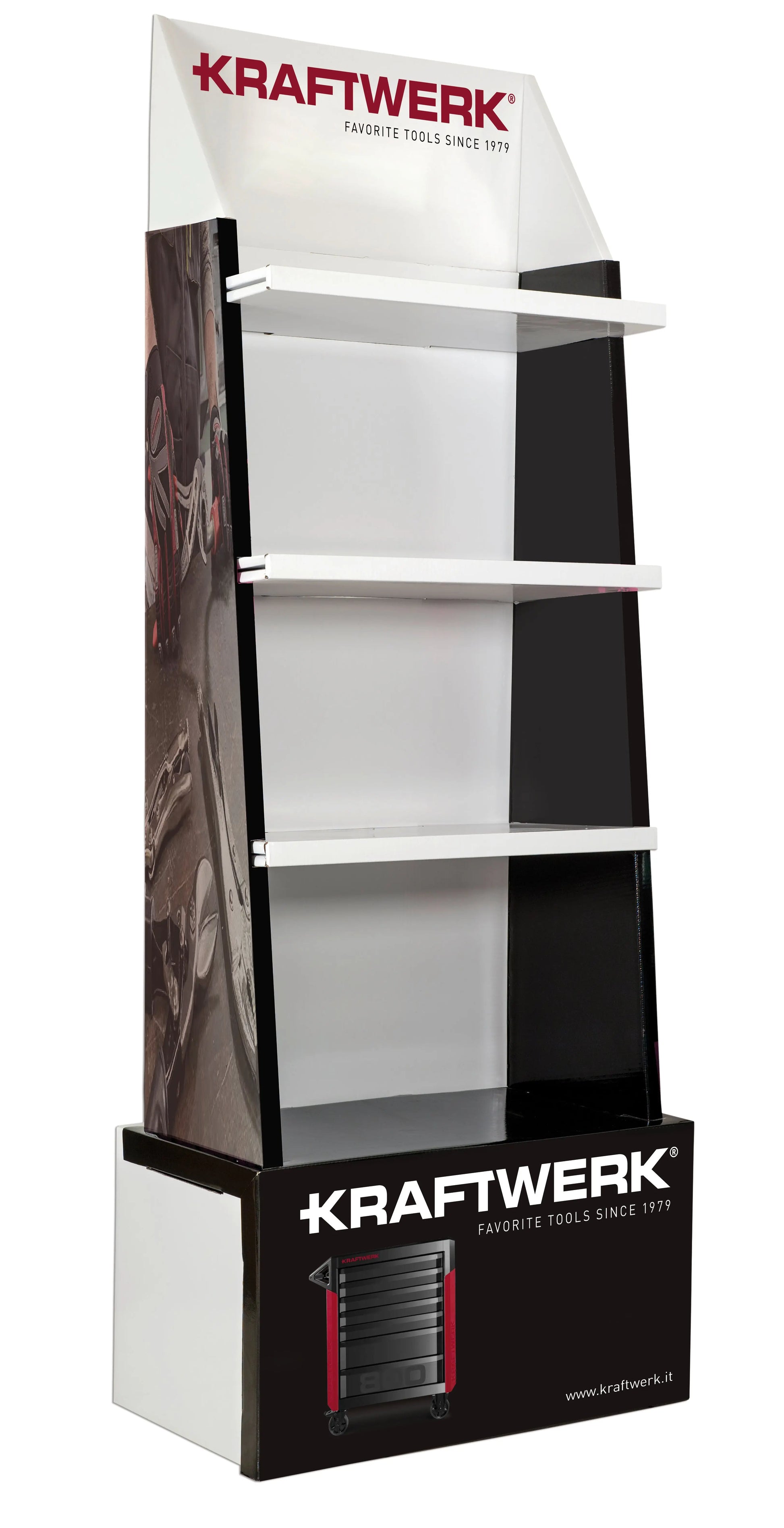 POS 2023, LADENDISPLAY GROSS, 70 X 172 X 31 CM KRAFTWERK