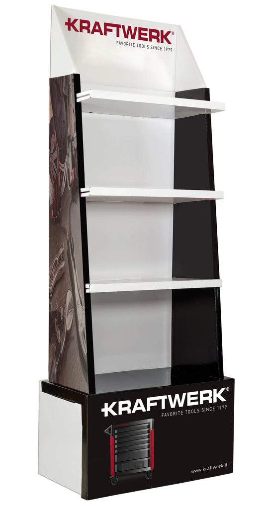 POS 2023, LADENDISPLAY GROSS, 70 X 172 X 31 CM KRAFTWERK